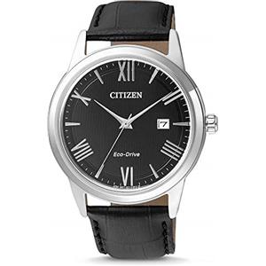 Citizen Orologio Analogico Quarzo Uomo con Cinturino in Pelle AW1231-07E