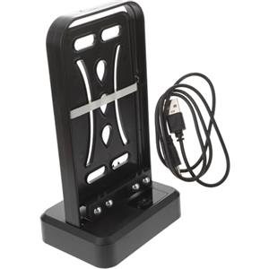 GANAZONO Contapassi Automatico Supporto Telefono, Dispositivo Silenzioso per Monitoraggio dei Movimenti, Compatibile Smartphone, per Fitness e Attività Quotidiane