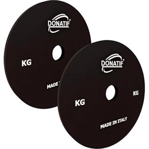 DONATIF 2 Microcarichi 500 g Dischi pesi 28mm, Set con 2 Disco microcarico bilanciere palestra in acciaio, Small Plate Pesi bilanciere professionale, Fitness Home Gym
