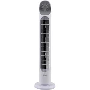 ARDES | AR5T800 Ventilatore Verticale Altezza 81 cm con 3 Intensità e Oscillazione Automatica della Torretta da Pavimento o Piano Ventilatore Torre Bianco