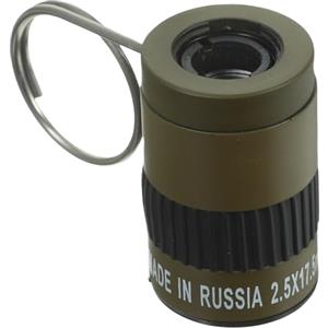 HIAKDOFT Mini Telescopio Monoculare Portatile Ultraleggero Verde Tascabile per Outdoor Birdwatching Concerti e Campeggio