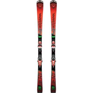 Rossignol Hero Elite ST + TI K NX 12 - Set da sci OneColor misura 162 per brevi oscillazioni con rinforzo in titanio e legatura conect, ideale per sciatori dinamici.