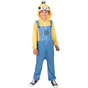 Rubie's Rubies Costume Minion per bambino e bambina, Tuta con cappuccio, Unisex, Licenza Ufficiale Despicable Me Minions per Carnevale, feste, cosplay