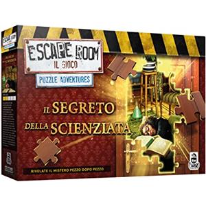 Cranio Creations Escape Room Puzzle Il Segreto della Scienzata Cranio Creations, Rosso CC274