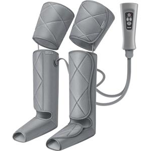 RENPHO Massaggiatore Gambe a Compressione d'Aria per il Massaggio e Il Rilassamento dei Piedi Polpacci e Cosce con Telecomando 6 Modalità 4 Intensità, Aiuta ad Alleviare Gonfiore e Dolori da Edema