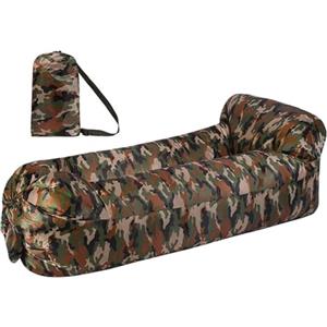 Generic Divano gonfiabile ad aria lounge | ermetico Divano,Impermeabile da campeggio Lettino per picnic escursionismo