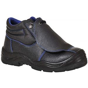 Portwest FW22 Steelite Metatarsal S3 HRO M Stivali Antinfortunistici, Unisex - Adulto, SRC, Nero (Nero Bkgr), 43 EU (9 UK)