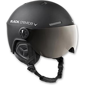 Black Crevice, Casco da Sci Gstaad, Nero (Schwarz), M/L
