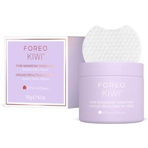 FOREO KIWI Tonico astringente in dischetti (60 pz) - Dischetti esfolianti viso con amamelide e centella asiatica per pelle grassa e pelle a tendenza acneica - Astringente e lenitivo