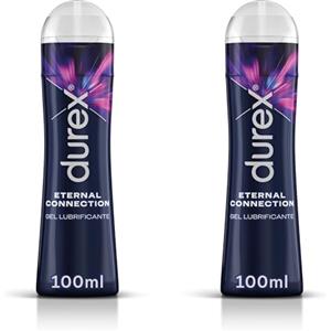 Durex 2x Durex Eternal Connection Gel Lubrificante Intimo Lunga Durata - 2 Flaconi da 100 ml