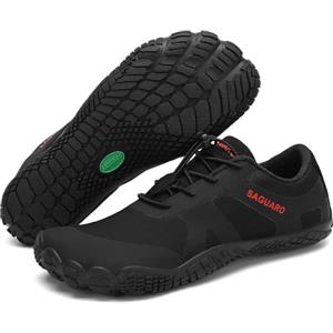 SAGUARO Donna Barefoot Scarpe Fitness Traspiranti Antiscivolo Scarpe da Trail Running Unisex Scarpe da Acqua Antiscivolo Scarpe da Bagno Scarpe Sport Indoor e Outdoor Blu 42 EU