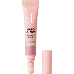e.l.f. Halo Glow Highlight Beauty Wand, highlighter liquido per una pelle luminosa e brillante, formula modulabile, prodotto vegano e non testato sugli animali, Pink Prism