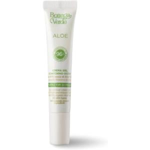 Bottega Verde - Aloe, Crema Gel Contorno Occhi, 15 ml, con 50% di Succo di Aloe Bio, Effetto Fresco e Disteso, Idratante e Lenitivo, Per Tutti i Tipi di Pelle, Anti-Fatica e Rinfrescante