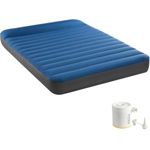Intex Full Dura-Beam Premaire Camping Mattress w/ USB150, Inflated Size: 1.37m x 1.91m x 22cm (64012)