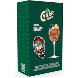 Cynar Spritz Kit Regalo: Cynar 70 cl; 1 Calice Spritz