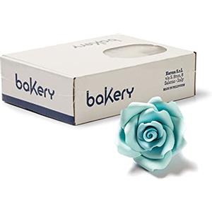 Decora 0500250 Confezione Maxi da 24 Rose Grandi Azzurro