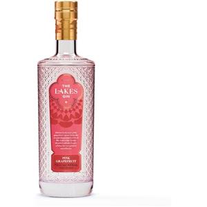 The Lakes Distillery Lakes Pink Grapefruit Gin - Gin Inglese con Botaniche Locali, 46%, Bottiglia in Vetro da 70cl