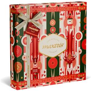 Confetti Maxtris - CHRISTMAS BOULE, CIOCCOLATINI AI GUSTI ASSORTITI, BOX 500G