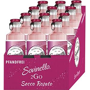 Sovinello 2Go - Secco Rosato Spritz, Cocktail Frizzante a base di vino bianco italiano (12 x 0,275 L)