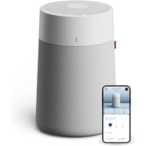 BLUEAIR Blue Pure 511i Max HEPASilent, Purificatore d'aria per piccoli ambienti, Depuratore d'aria veloce pulisce 46 m² in 30minuti, Air Purifier elimina virus, polvere, muffa