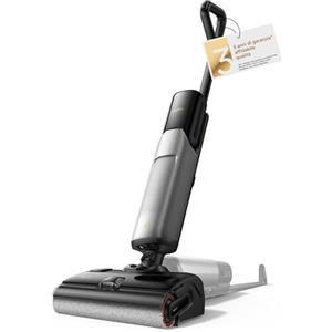 Mova X4 Plus Aspirapolvere Lavapavimenti Senza Fili, 20000Pa, Design Anti-Groviglio, Autopulente a 100 °C, Stazione Base Push-ina Incastro,Illuminata a LED, Aggiunta Automatica della Detergente