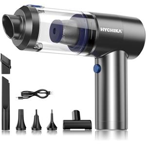 HYCHIKA BETTER TOOLS FOR BETTER LIFE HYCHIKA aspirabriciole senza fili - mini aspirapolvere senza fili,19 kPa aspirapolvere auto,aspirabriciole, aspirapolvere per auto, aspirapolvere portatile,sofa