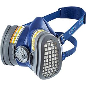 GVS SPR581 Maschera Elipse con filtri sostituibili ABE1P3 per Gas Organici, Inorganici e Polveri, M/L