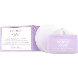 FOREO KIWI Maschera per pori e punti neri, 100 g - Maschera viso argilla con olio di jojoba idratante - purificante per pori dilatati viso - Vegana e cruelty free - Tutti i tipi di pelle