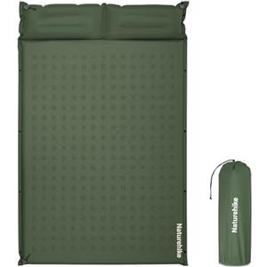 Naturehike Materasso ad aria autogonfiante con cuscino, leggero, per attività all'aperto e viaggi, gonfiabile e comodo
