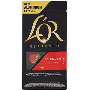 L'Or - Capsule Caffè Espresso Ristretto - Compatibili con Macchine Nespresso® - 50 Capsule in Alluminio - Intensità 11