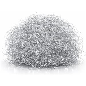 TK Gruppe Timo Klingler Capelli d'angelo ricci 15 g di orpelli d'argento per la decorazione dell'Avvento di Natale (argento)