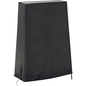 SPORTNOW Copertura Tavolo da Ping Pong in Polietilene con Cerniere e Fibbie incluse, 257x153x5 cm, Nero