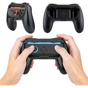 Tolesum 2 pezzi Presa compatibile per Nintendo Switch 2,Impugnature Compatibili con Joy Con 2,Grip per Controller Accessori Set Custodia Protettiva Joystick Ergonomica Switch 2