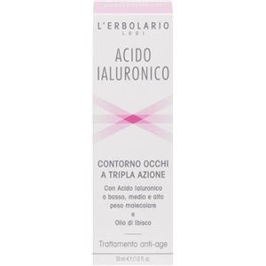 L'Erbolario Acido Ialuronico Contorno Occhi 30ml - Trattamento Antiage a Tripla Azione