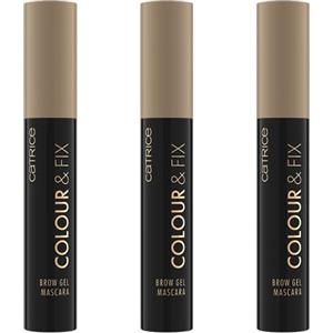 Catrice Colour & Fix Brow Gel Mascara, Gel Sopracciglia N. 020, Marrone, Lunga durata, Definire, Fissativo, vegano, senza particelle di microplastica, senza nanoparticelle, senza profumo, confezione