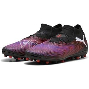 Puma Future 8 PRO MG - Scarpe da Calcio Unisex, Puma Black-Puma White-Glowing Red,