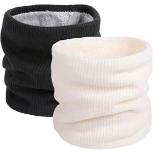 I Kua Fly Invernale Scaldacollo Uomo Donna Caldo Pile Sciarpa Elastico Tubolare Paracollo Termico Sportivo Scaldacollo per Moto Sci Running Ciclismo(Blu)