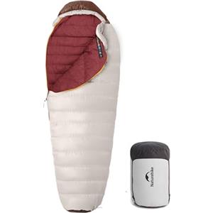 Naturehike Snowbird, sacco a pelo a mummia, in piuma, ispessimento invernale, per campeggio, all'aperto, ultraleggero, anatre