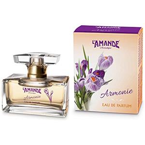 L'AMANDE - Profumo Donna Fresco con Note di Vaniglia, Limone, Gelsomino, Agrumati di Arancia e Mandarino, Eau de Parfum - Armonie 50 ml