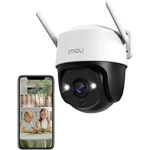 Imou Telecamera Wi-Fi Esterno 5MP, Telecamera WiFi 3K Visione Notturna a Colori, Tracciamento Intelligente, Rilevamento Umano/Veicoli con Faretto e Sirena, Allarmi Vocali Personalizzabili, 2,4Ghz