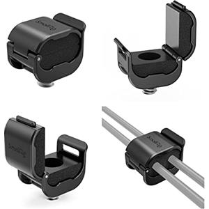 SMALLRIG Morsetto per Cavo per Fotocamera (4 pezzi) per Cavo HDMI/SDI/Microfono, Supporto per Montaggio con Blocco del Cavo per Fotocamera DSLR Cavo da 2-6 mm - 3685