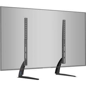 BONTEC Supporto Piedistallo TV per Schermi LED LCD Plasma da 22-65 Pollici, Supporto da Tavolo Universale per TV Max VESA 800x400 mm, Altezza Regolabile, Capacità di Carico fino a 50 kg