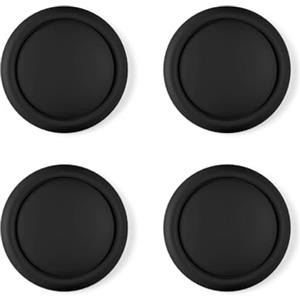 playvital Copri Levette Analogiche per Nintendo Switch 2, Gommini Silicone Thumb Grip Joystick Caps per Joycon 2, Accessori per Switch 2, 2 Paia, Nero