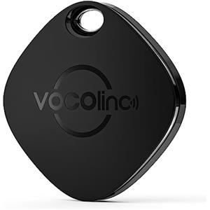 VOCOlinc Cercatore di Chiavi, Air Tag Smart Tracker Localizzatore Compatibile con Apple Dov'è App (solo iOS), Trova Oggetti Bluetooth per Chiavi, Portafogli, Valigie e Altro, Batteria Sostituibile