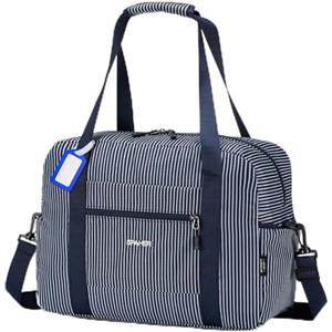 SPAHER Borsone da Viaggio British Airways 40x30x15 Bagaglio a Mano Air france Borsone Palestra Sportiva Grande 20L Donna Uomo Impermeabile Pieghevole Borsa da Viaggio Fitness Travel Duffel Cabin Bag