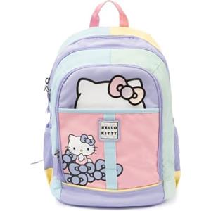 Giochi Preziosi Hello Kitty - Zaino, 3 Scomparti E Tasche Interne,Tasche Porta Borraccia, Schienale E Spallacci Imbottiti, Lt 24, Dim 32x44x19,Scuola Elementare E Medie