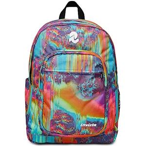 Invicta Zaino JELEK FANTASY, Doppio Scomparto, Tasca porta laptop, Tasca porta borraccia, Per ragazzi e ragazze, Scuola e tempo libero