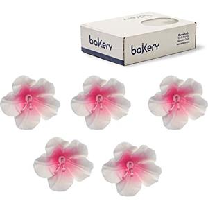 Decora 0500174 Confezione da 12 Azalea Bianco Con Centro Rosa