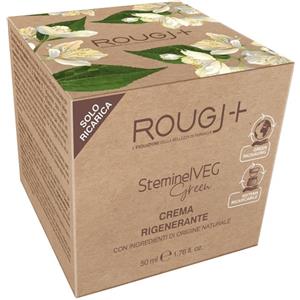 Rougj Crema Viso Rigenerante SteminelVeg Green 50ml - Con Cellule Staminali Vegetali, Acido Ialuronico e Vitamina E