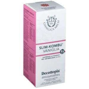 GIANLUCA MECH Slim-Kombu Vaniglia 500ml - Integratore Drenante e Stimolante del Metabolismo, Senza Alcool e Zuccheri